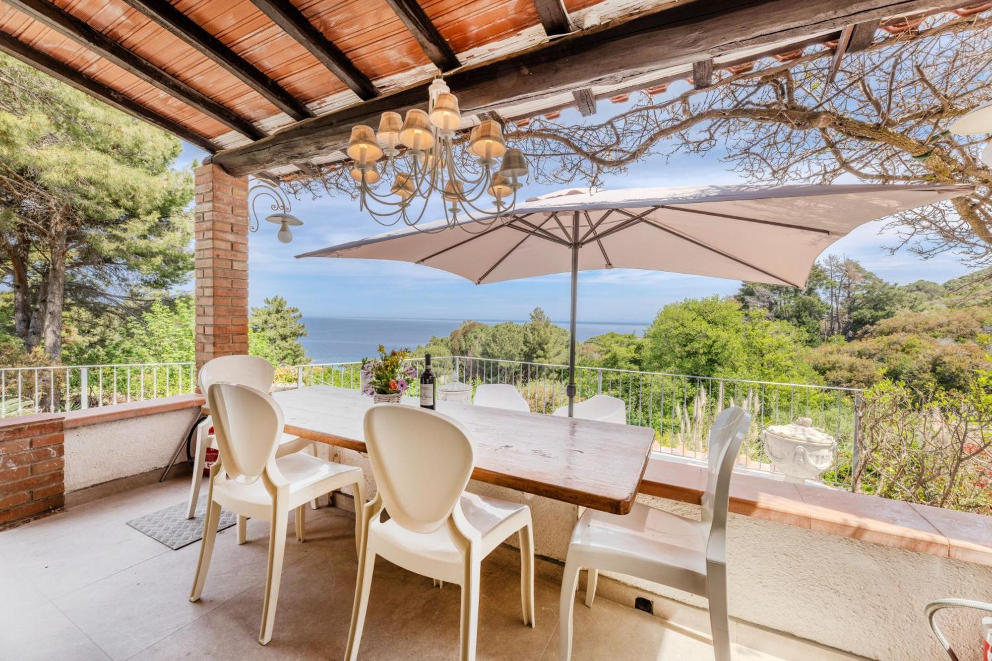 Casa Panoramica Bouganville Сант'Андреа Екстер'єр фото