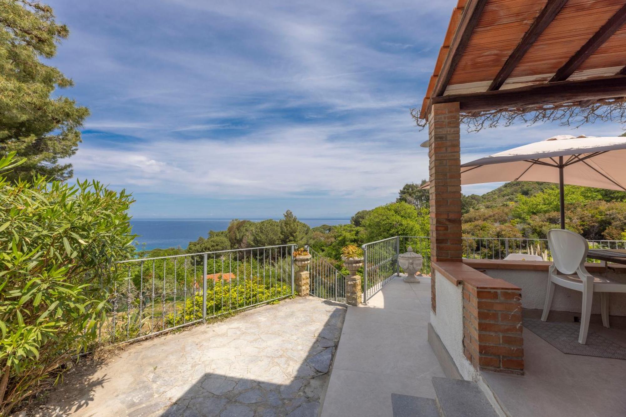 Casa Panoramica Bouganville Сант'Андреа Екстер'єр фото