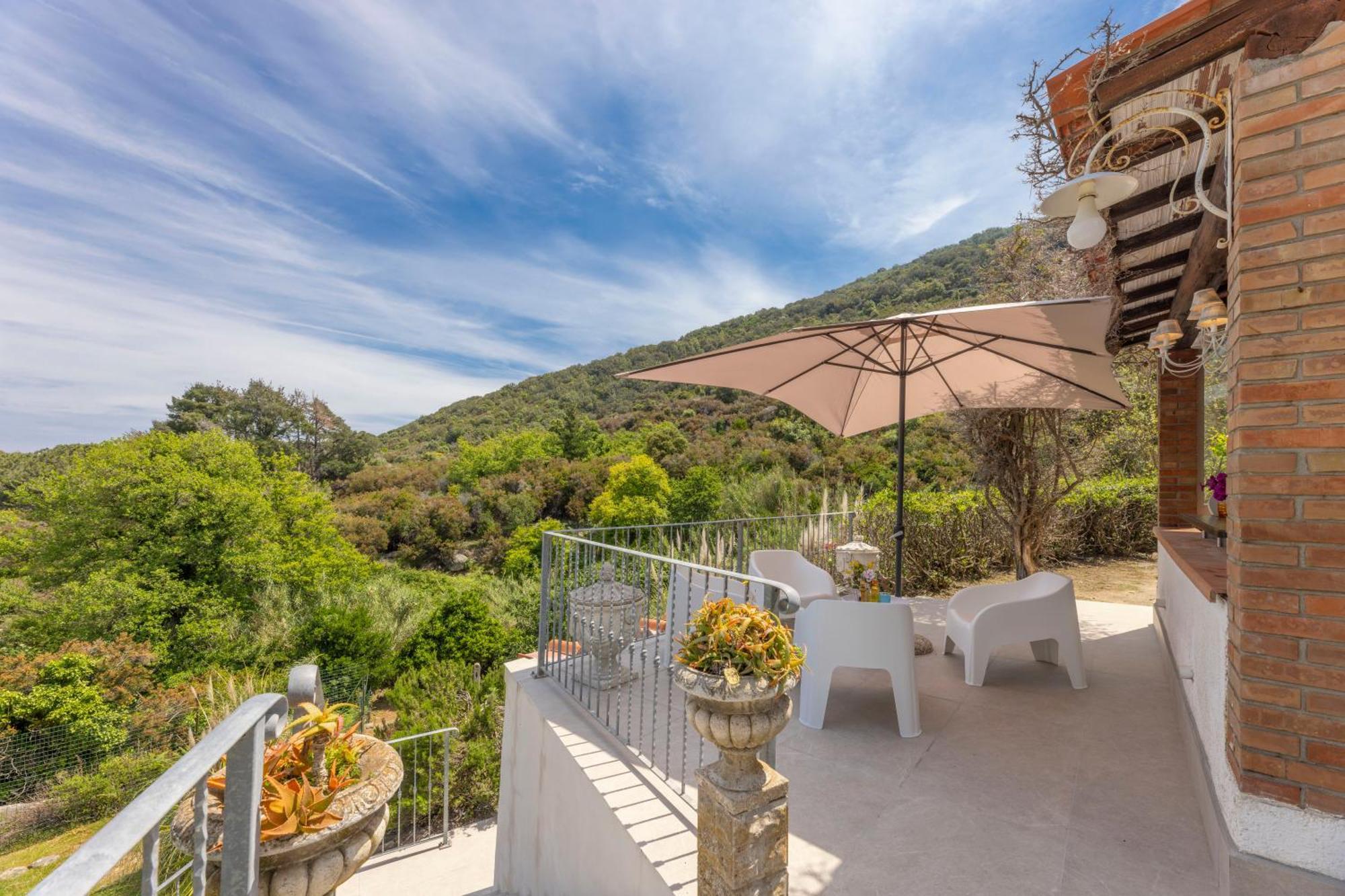 Casa Panoramica Bouganville Сант'Андреа Екстер'єр фото